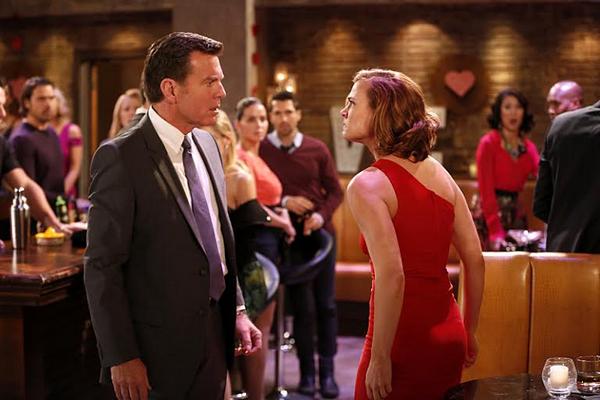 The Young and the Restless Style Get Phyllis Newman’s Red One Shoulder Dress For Less – Gina Tognoni’s Style