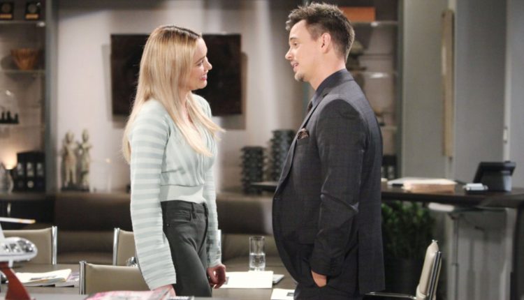 The Bold and The Beautiful – Flo Fulton (Katrina Bowden) and Wyatt Spencer (Darin Brooks)