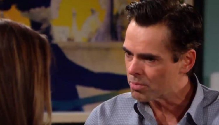 The Young and the Restless Billy Abbott (Jason Thompson), Vickie Newman (Amelia Heinle) (1200 x 649)