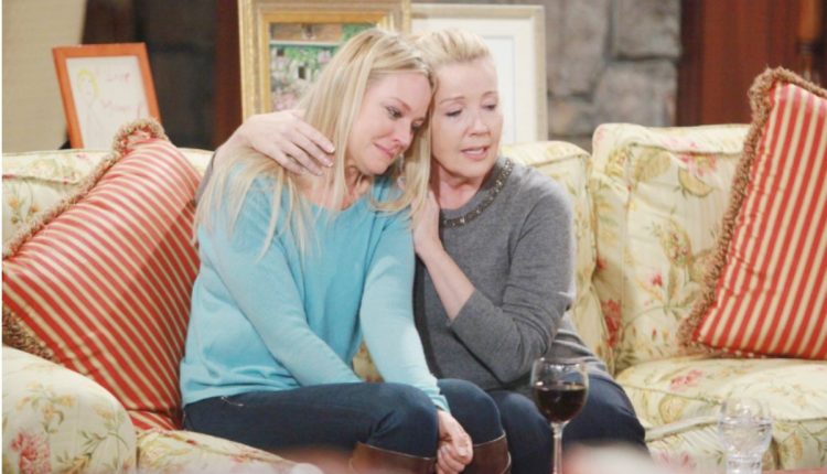 The Young and the Restless- Nikki Newman (Melody Thomas Scott) Sharon Newman (Sharon Case) (1200 x 779)
