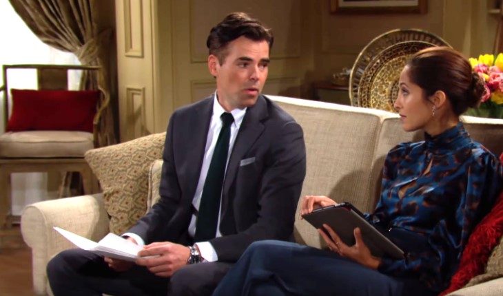 The Young and the Restless – Billy Abbott (Jason Thompson) Lily Winters (Christel Khalil) (730 x 463)