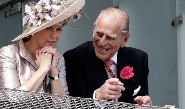Sophie, Countess Of Wessex, And Prince Philip