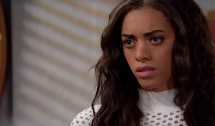 The Bold and the Beautiful Kiara Barnes (Zoe Buckingham) (730 x 467)