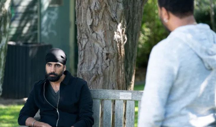 Eastenders – Kheerat Panesar (Jaz Deol) Mitch Baker (Roger Griffiths)
