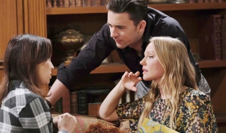 Days Of Our Lives – Gwen Rizczeck (Emily O’Brien) Abigail DiMera (Marci Miller) (730 x 504)