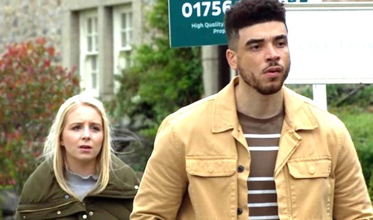 Emmerdale – Nate Robinson (Jurell Carter)Belle Dingle (Eden Taylor-Draper) (730 x 530)