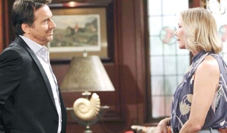 The Bold And The Beautiful – Ridge Forrester (Thorsten Kaye) Brooke Logan Forrester (Katherine Kelly Lang) (730 x 464) (730 x 493)