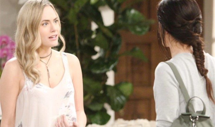 The Bold And The Beautiful – Steffy Forrester (Jacqueline MacInnes Wood) Hope Spencer (Annika Noelle) (730 x 495)