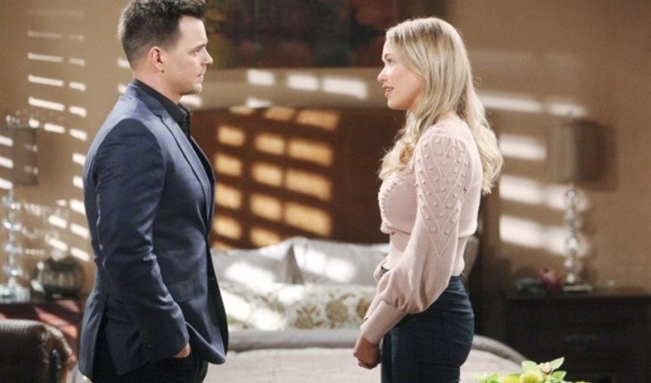 The Bold And The Beautiful – Wyatt Spencer (Darin Brooks) and Flo Fulton (Katrina Bowden)