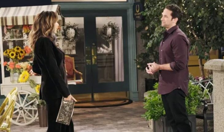 Days Of Our Lives – Kate Roberts (Lauren Koslow) Jake Lambert (Brandon Barash) (730 x 502)