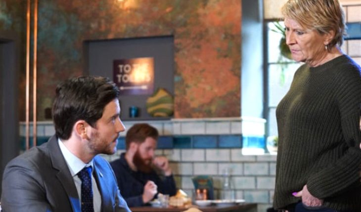 Eastenders – Gray Atkins (Toby-Alexander Smith) Shirley Carter (Linda Henry)