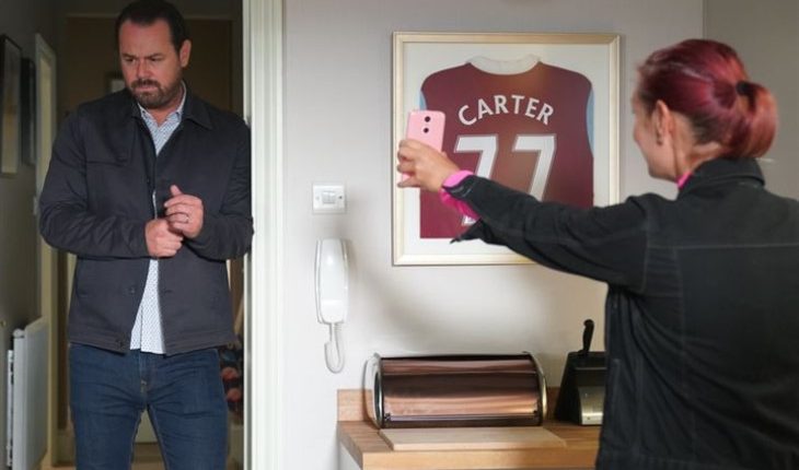 Eastenders – Tina Carter (Luisa Bradshaw-White). Mick Carter (Danny Dyer) (730 x 508)