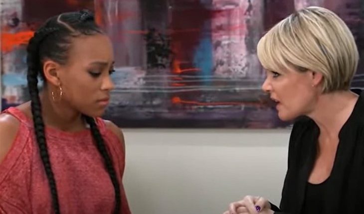 General Hospital – Trina Robinson (Sydney Mikayla).Ava Jerome (Maura West)
