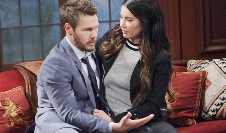 The Bold And The Beautiful – Steffy Forrester (Jacqueline MacInnes Wood) Liam Spencer (Scott Clifton)