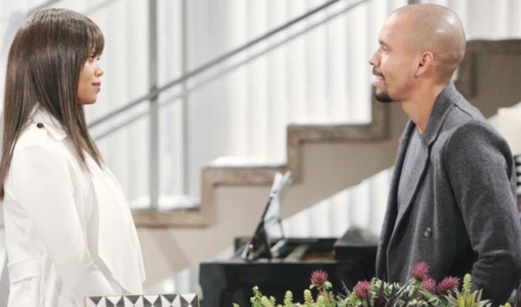 The Young And The Restless – Devon Hamilton (Bryton James) Amanda Sinclair (Mishael Morgan)