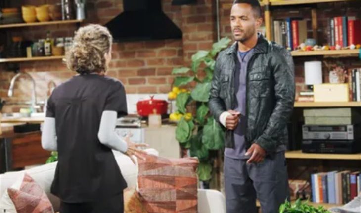 The Young And The Restless – Elena Dawson (Brytni Sarpy) Nate Hastings (Sean Dominic)