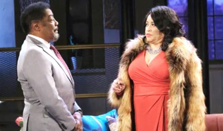 Days Of Our Lives -Abe Carver (James Reynolds) Paulina Price (Jackee’ Harry) (730 x 525)