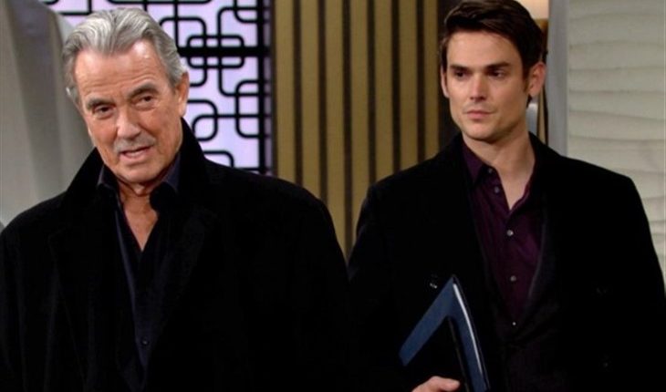 The Young And The Restless – Adam Newman (Mark Grossman) Victor Newman (Eric Braeden)