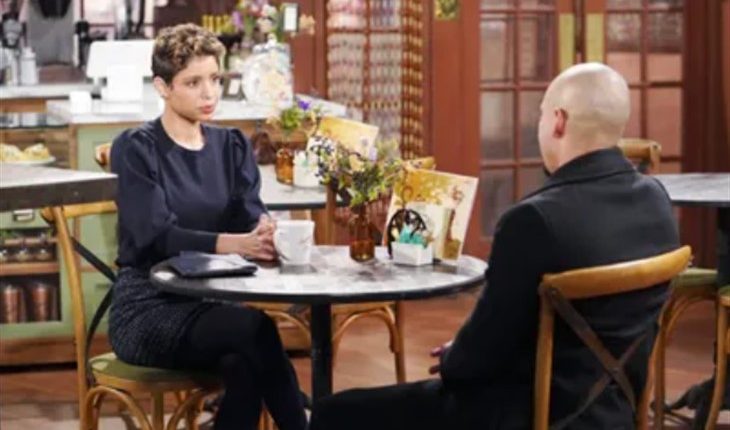 The Young And The Restless – Elena Dawson (Brytni Sarpy) Devon Hamilton (Bryton James)