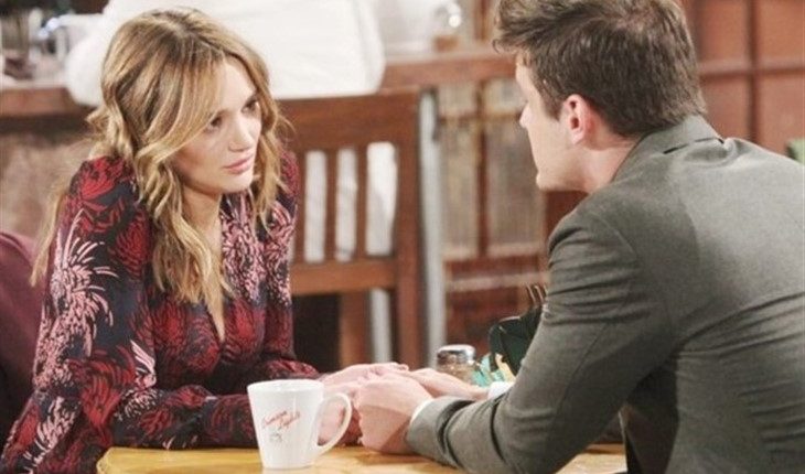 The Young And The Restless -Summer Newman (Hunter King) Kyle Abbott (Michael Mealor)