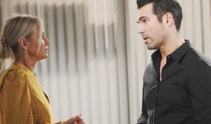 The Young And The Restless -Sharon Rosales (Sharon Case) he did tell Rey Rosales (Jordi Vilasuso)
