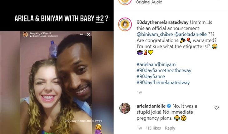 90 Day Fiancé -Biniyam Shibre – Ariela Weinberg