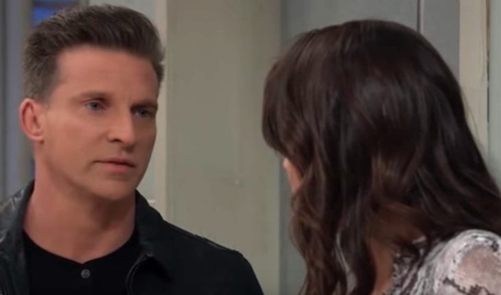 General Hospital – Britt (Kelly Thiebaud) and Jason (Steve Burton)