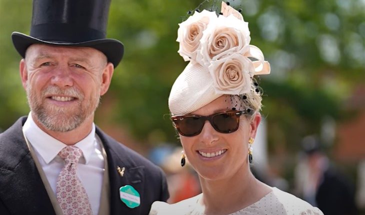 Mike and Zara Tindall