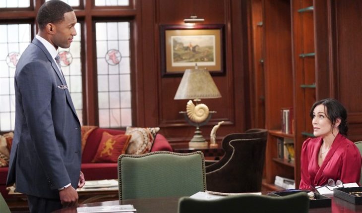 The Bold And The Beautiful – Carter Walton (Lawrence Saint-Victor) Quinn Fuller Forrester (Rena Sofer)