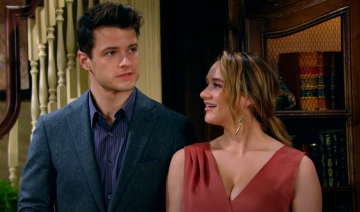 The Young And The Restless -Summer Newman (Hunter King) Kyle Abbott (Michael Mealor)