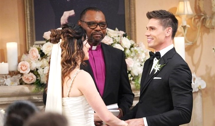 The Bold And The Beautifu;l – John “Finn” Finnegan (Tanner Novlan)  Steffy Forrester (Jacqueline MacInnes Wood)