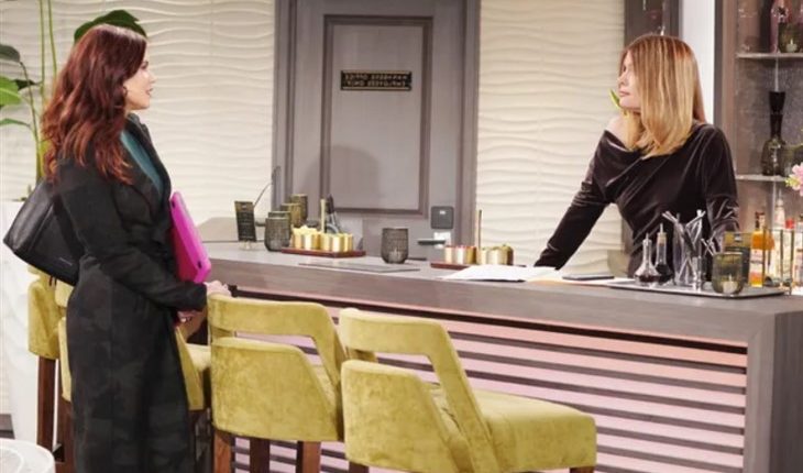 The Young And The Restless -Phyllis Summers (Michelle Stafford) Sally Spectra (Courtney Hope).