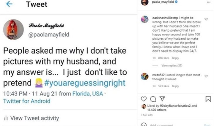 90 Day Fiance – Paola Mayfield