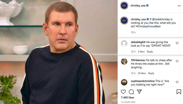 Chrisley Knows Best Todd Gives ‘The Look