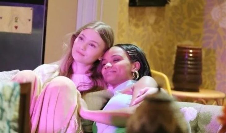 Days Of Our Lives – Allie Horton (Lindsay Arnold) Tripp Johnson (Lucas Adams) Chanel Dupree (Raven Bowens). (730 x 470)