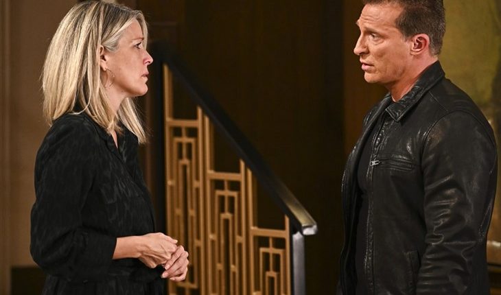 General Hospital – Jason Morgan (Steve Burton) Carly Corinthos (Laura Wright)
