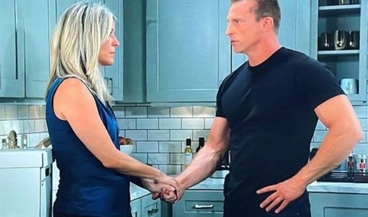 General Hospital -Burton) Carly Corinthos (Laura Wright) Jason Morgan (Steve