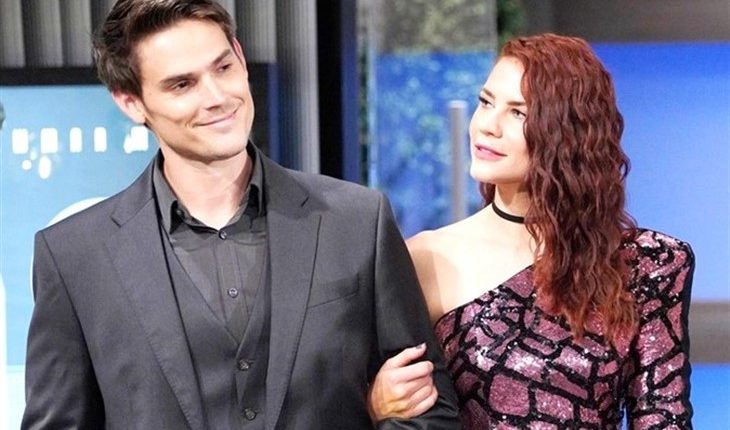 The Young And The Restless – Sally Spectra (Courtney Hope) Adam Newman (Mark Grossman)