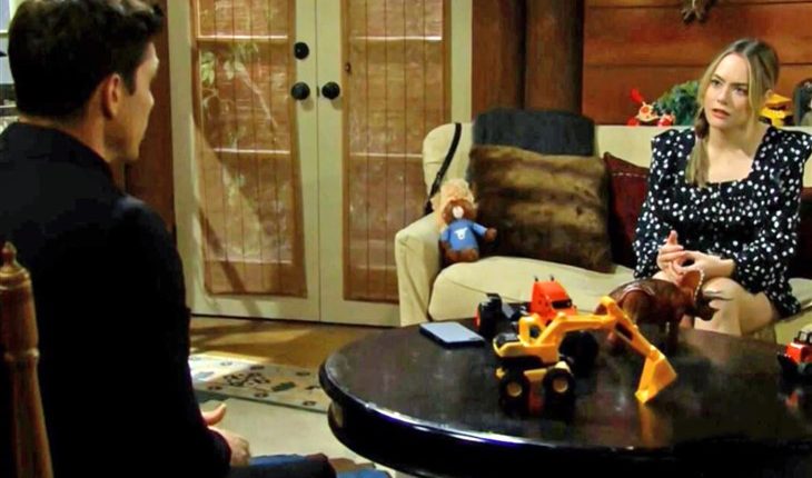 The Bold And The Beautiful – John Finn (Tanner Novlan) Hope Logan Spencer (Annika
