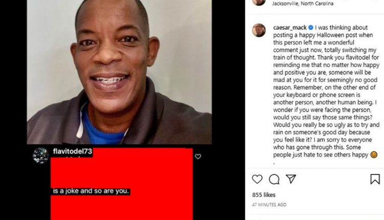 90 Day Fiance Alum Caesar Mack Outs Halloween Troll