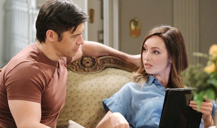 Days Of Our Lives -Xander Cook (Paul Telfer)Gwen Rizczech (Emily O’Brien)