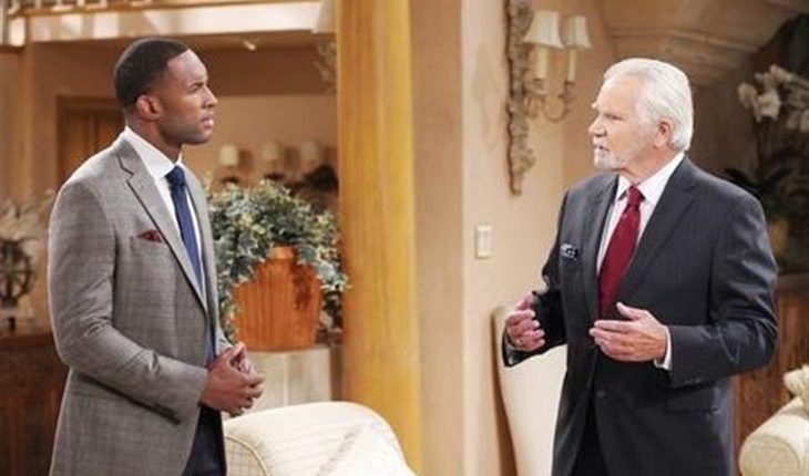 The Bold And The Beautiful – Eric Forrester (John McCook) Carter Walton (Lawrence Saint-Victor)