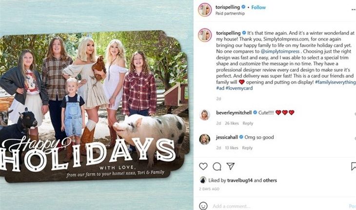 Tori Spelling