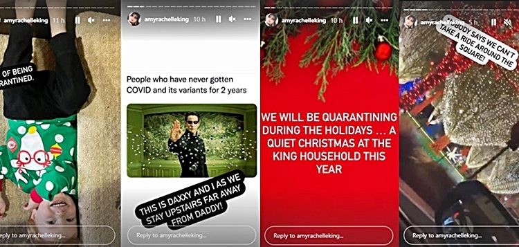 Amy Rachel King Makes The Best Of Christmas Ruined By Covid