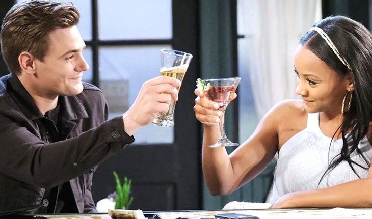 Days Of Our Lives – Johnny Dimera (Carson Boatman) and Chanel Dupree (Raven Bowens)