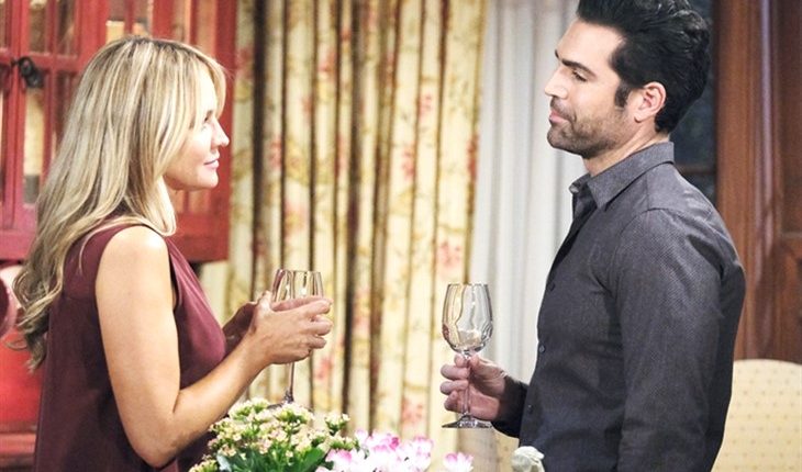 The Young And The Restless -Sharon Newman (Sharon Case) Rey Rosales (Jordi Vilasuso)