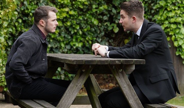 EastEnders Spoilers – Ben Mitchell (Max Bowden) Callum (Tony Clay)