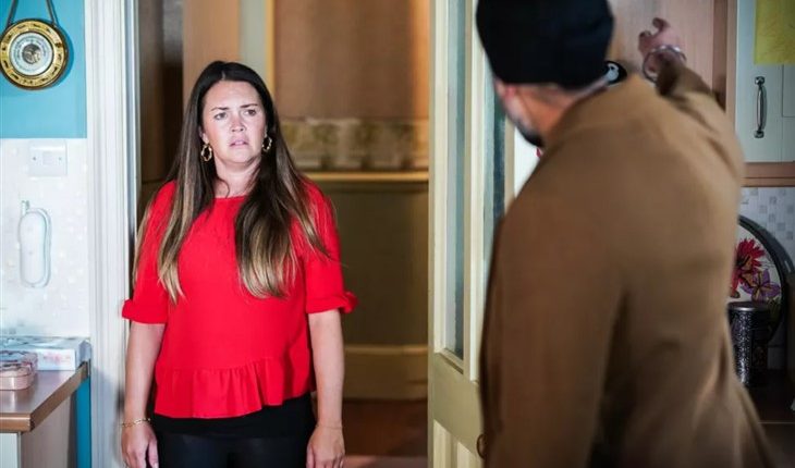 EastEnders -Stacey Slater (Lacey Turner) Kheerat Panesar (Jaz Deol)