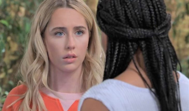 General Hospital -Trina Robinson (Sydney Mikayla) Josslyn Jacks (Eden McCoy)