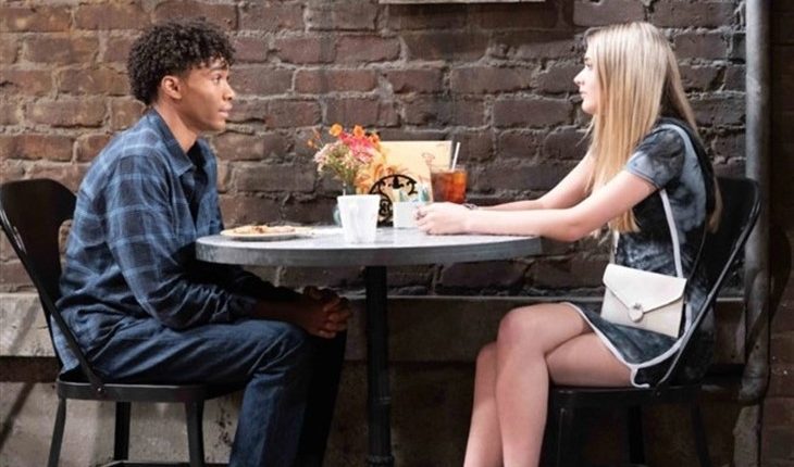 The Young And The Restless – Moses Winters (Jacob Aaron Gaines) Faith Newman (Reylynn Caster)